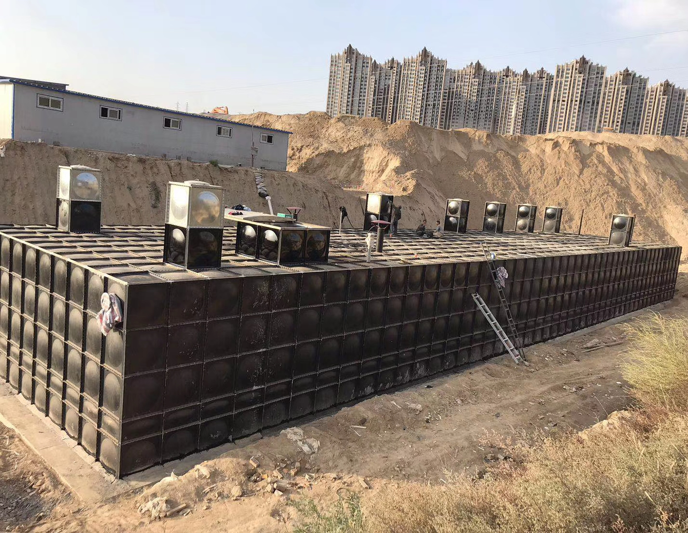 地下式箱泵一體化消防給水泵站 地下式箱泵一體化消防給水泵站